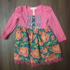 Matilda Jane Long Sleeve Dress Size 12-18 months